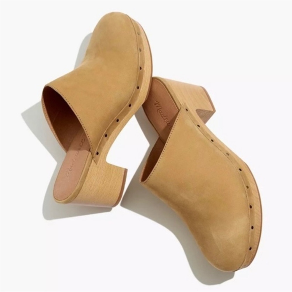 Madewell Clog / Mule, Swede leather, size 8